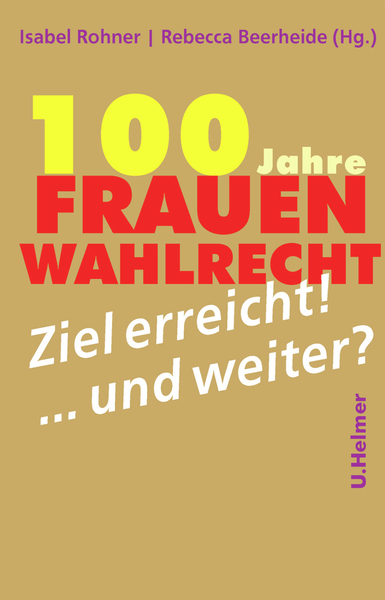 100 Jahre Frauenwahlrecht
